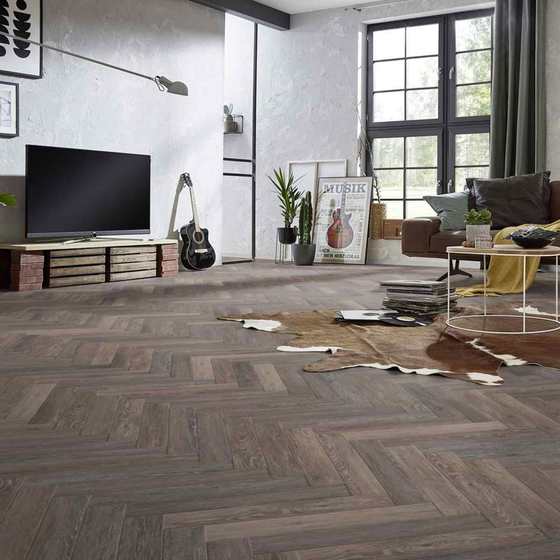 Project Floors - PW 1265/HB | Fischgrt-Optik | floors@work | Vinylboden