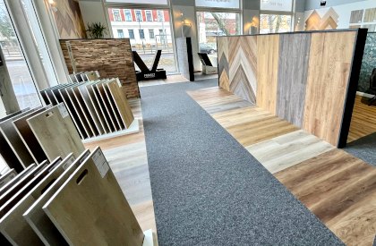 Showroom: Vinylboden-Ausstellung