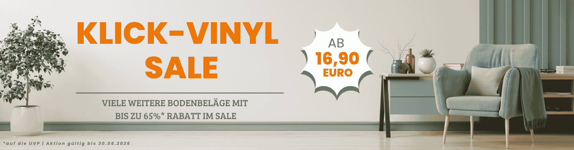 Klickvinyl Sale ab 16.90Euro