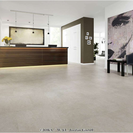 Joka Classic Design 555 - Light Concrete 5534 | Vinylboden