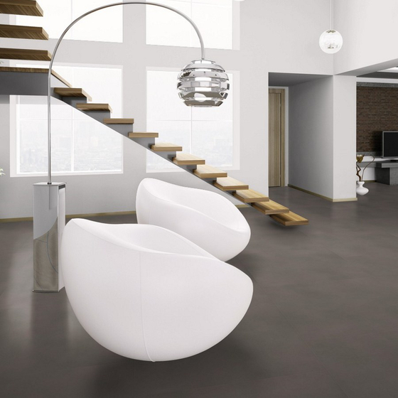 Wineo 800 tile - Solid Taupe DB00099 | Vinylboden