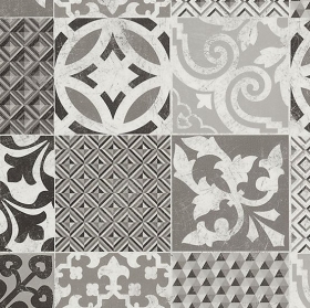 Gerflor Texline - Provence Black White 1981 | Rollenware