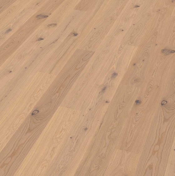 Hinterseer Parkett Parat 190 - Eiche Country intensiv weiß 15940176 | Landhausdiele | geölt / gewachst | Planke: 2200 x 222mm