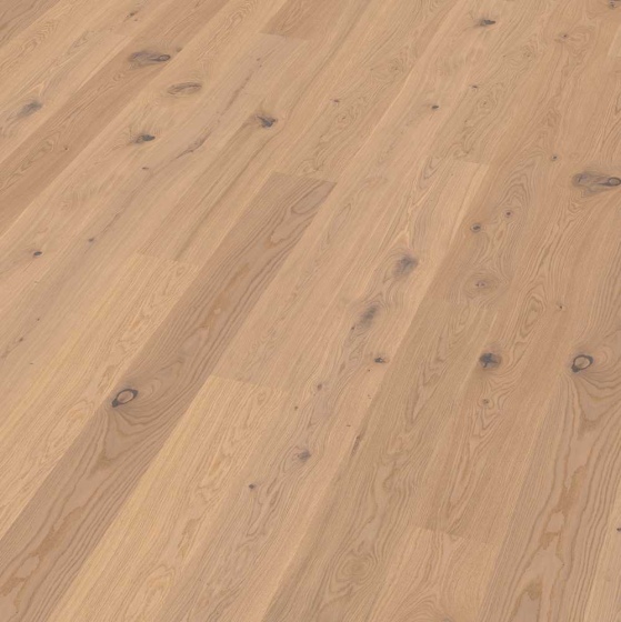 Hinterseer Parkett Parat 190 - Eiche Country intensiv weiß 15940208 | Landhausdiele | geölt / gewachst | Planke: 2200 x 140mm