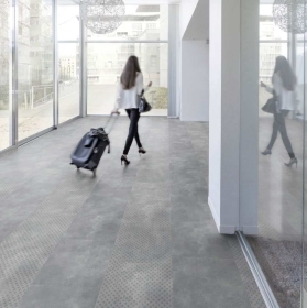 Gerflor Collection 55 Solid Clic - Bloom Uni Grey 0869 |...