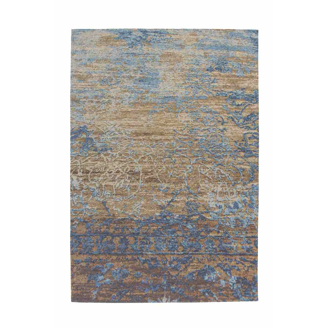 Arte Espina - Blaze 600 Blau/Beige | Jacquard | Kurzflorteppich