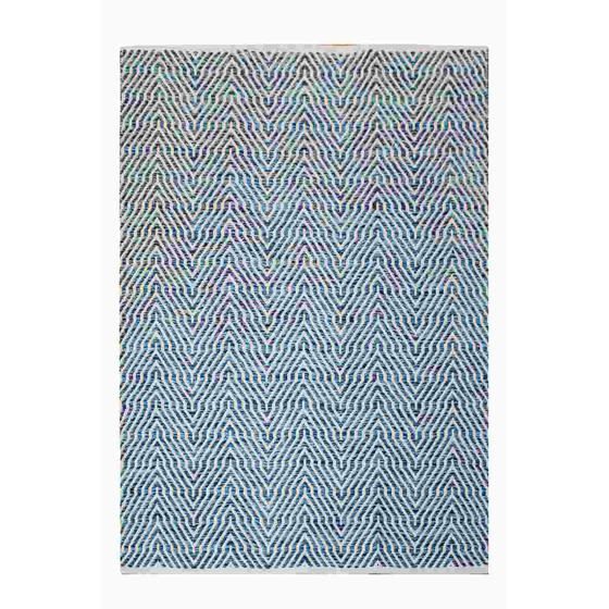 teppichWERK - Aperitif 410 Blau | Kurzflorteppich