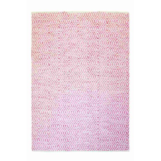 teppichWERK - Aperitif 410 Pink | Kurzflorteppich