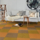 Tretford Interland - Sonnenblume 603 | Natur-Teppichfliese aus Ziegenhaar