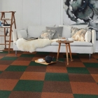 Tretford Interland - Terracotta 559 | Natur-Teppichfliese aus Ziegenhaar