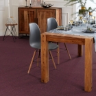 Tretford Interland - Brombeer 581 | Natur-Teppichfliese aus Ziegenhaar