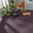 Tretford Interland - Aubergine 644 | Natur-Teppichfliese aus Ziegenhaar