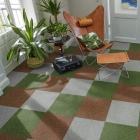 Tretford Interland - Moos 569 | Natur-Teppichfliese aus Ziegenhaar