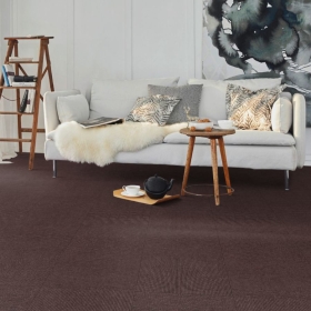 Tretford Interland - Torf 652 | Natur-Teppichfliese aus...