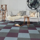 Tretford Interland - Basalt 650 | Natur-Teppichfliese aus Ziegenhaar