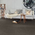 Tretford Interland - Schiefer 512 | Natur-Teppichfliese aus Ziegenhaar