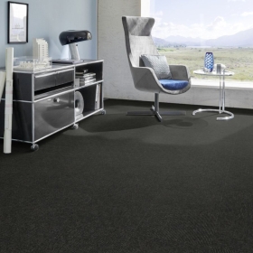 Tretford Interland - Anthrazit 534 | Natur-Teppichfliese...