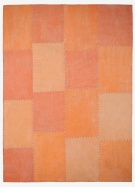teppichWERK - Lyrical 110 Multi/Orange | Kurzflorteppich
