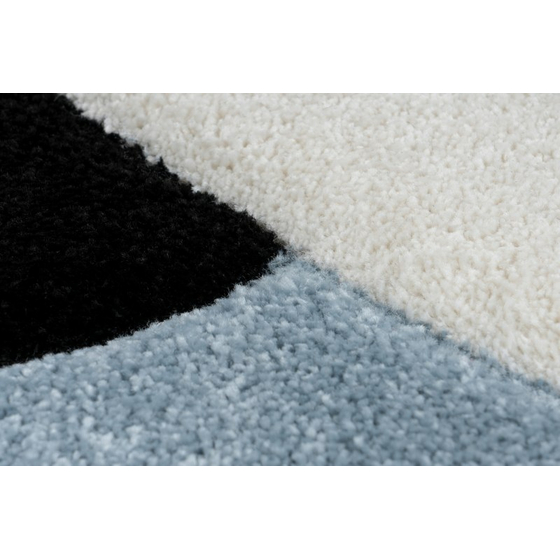 teppichWERK - Pandabär blau | Kinderteppich