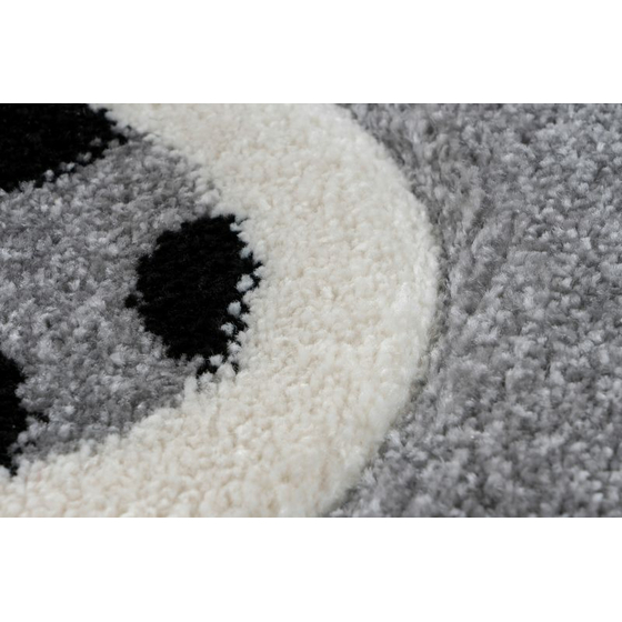 teppichWERK - Kuschelbär grau | Kinderteppich