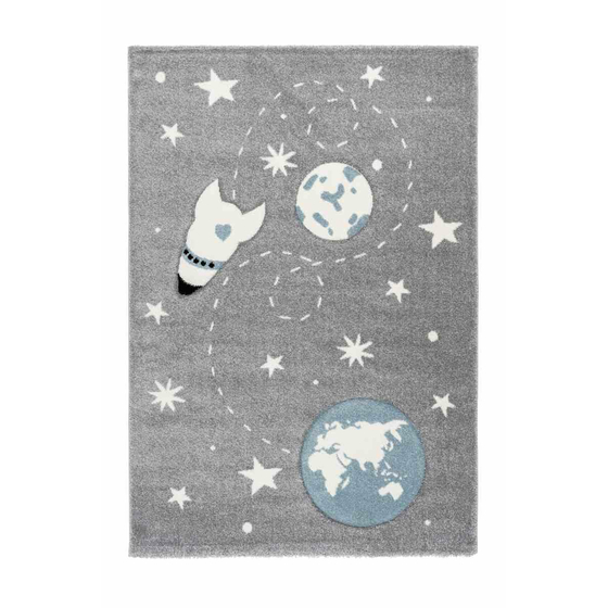 teppichWERK - Astronaut grau | Kinderteppich