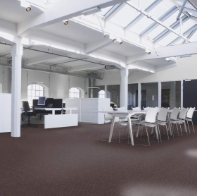 Forbo Tessera Basis Pro - 4364 Brown | Teppichfliese