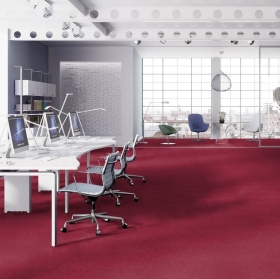 Forbo Tessera Layout - 2119 Maraschino | Teppichfliese