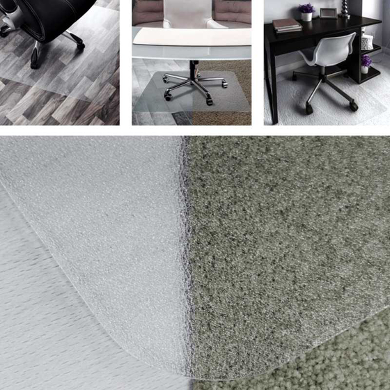 Floortex Cleartex unomat Bodenschutzmatte | glatte Hartbden & niederflorige Teppichbden
