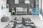teppichWERK - Strasse grau | Kinderteppich