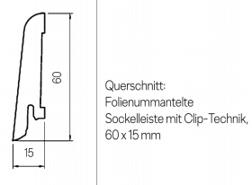 Wicanders Wise - Sockelleiste Barnwood 82000788