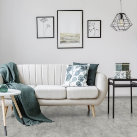 Gerflor HQR - Rough Light Grey 2225 | Rollenware