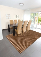 Arte Espina - Felicia 200 Braun | Hochflorteppich 140cm x 200cm