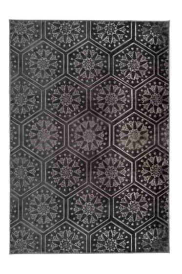 Arte Espina - Monroe 200 Anthrazit | Kurzflorteppich 160cm x 230cm