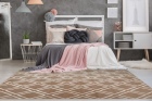 Arte Espina - Monroe 300 Taupe | Kurzflorteppich 80cm x 300cm