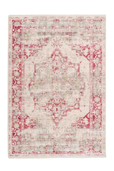 Arte Espina - Baroque 100 Multi | Kurzflorteppich mit Fransen 200cm x 290cm