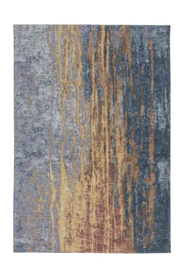 Arte Espina - Blaze 300 Beige/Blau | Kurzflorteppich 75cm x 150cm