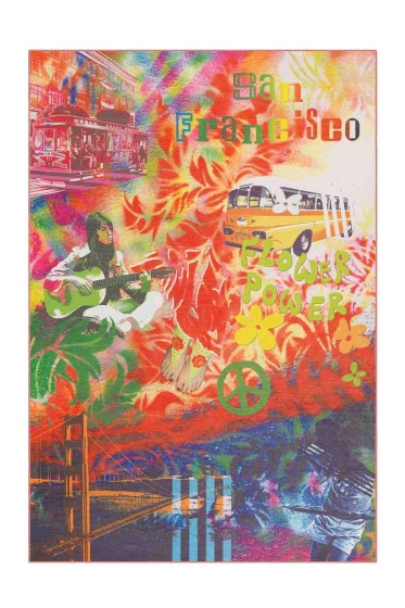 Arte Espina - Flash 2702 Multi SanFran | Kurzflorteppich 160cm x 230cm