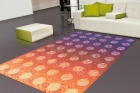 Arte Espina - Flash 2706 Violett/Orange | Kurzflorteppich 160cm x 230cm