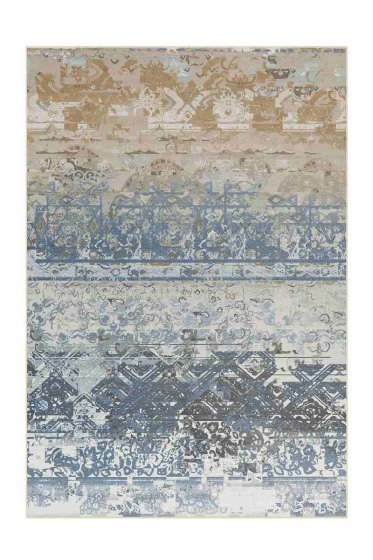 Arte Espina - Flash 2707 Multi/Blau | Kurzflorteppich 80cm x 150cm