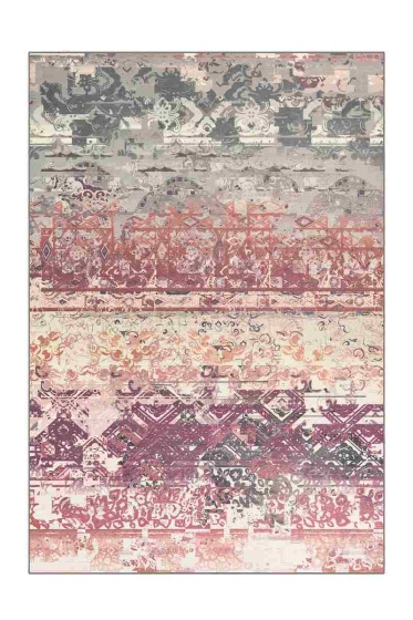 Arte Espina - Flash 2707 Multi/Rosa | Kurzflorteppich 80cm x 150cm
