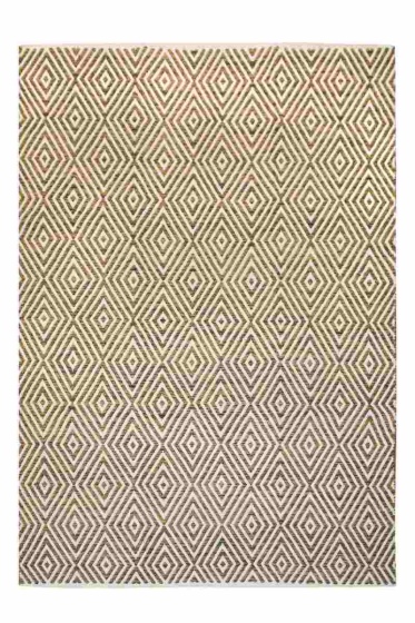 teppichWERK - Aperitif 310 Beige/Braun | Kurzflorteppich 80cm x 150cm