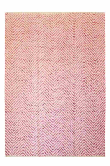 teppichWERK - Aperitif 510 Pink | Kurzflorteppich 80cm x 150cm