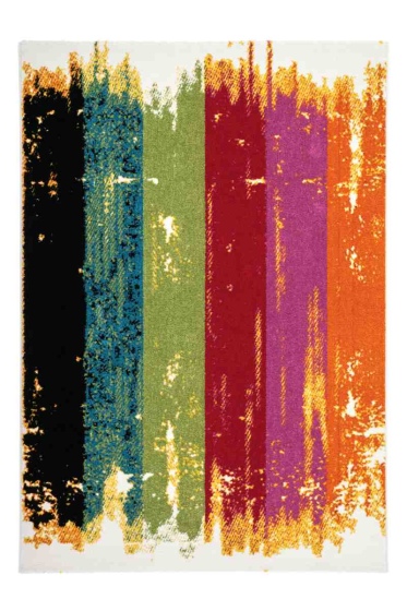 teppichWERK - Guayama 242 Multi | Kurzflorteppich 160cm x 230cm