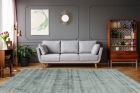 teppichWERK - Luxury 110 Mint | Kurzflorteppich 160cm x 230cm