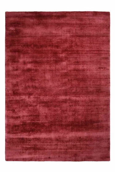 teppichWERK - Luxury 110 Rot/Violett | Kurzflorteppich 200cm x 290cm