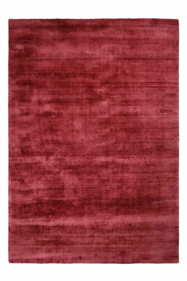 teppichWERK - Luxury 110 Rot/Violett | Kurzflorteppich 80cm x 150cm