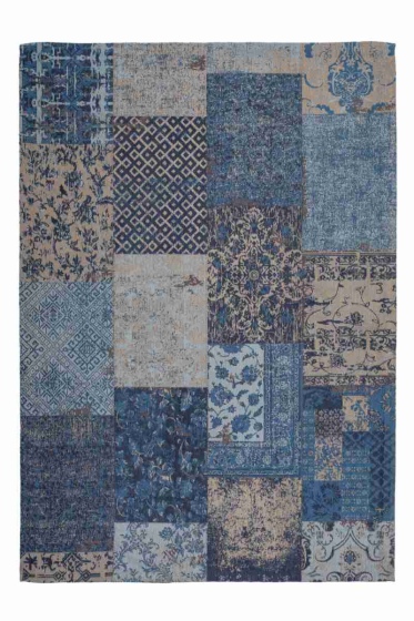 teppichWERK - Symphony 160 Blau | Kurzflorteppich 160cm x 230cm