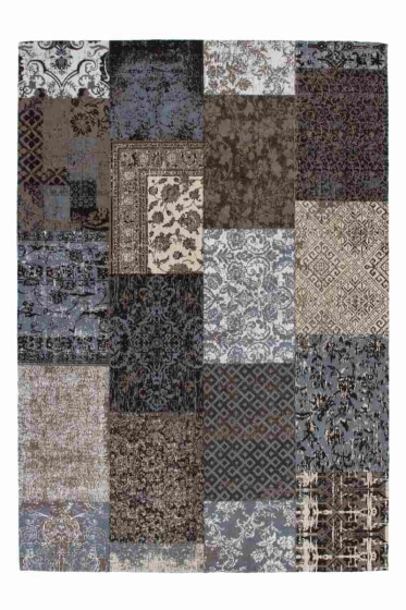 teppichWERK - Symphony 160 Braun | Kurzflorteppich 120cm x 170cm