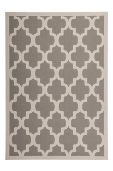 teppichWERK - Manolya 2097 Taupe | Kurzflorteppich 80cm x 250cm