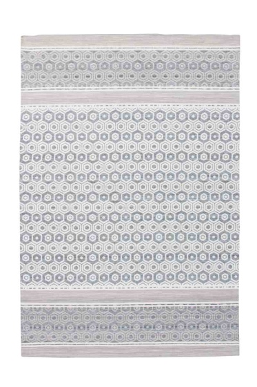 teppichWERK - Mirage 210 Grau | Kurzflorteppich 80cm x 150cm